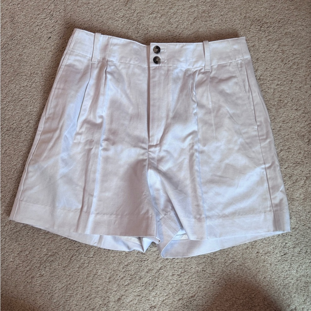 Madewell | Drapey Twill Shorts - Picture 3 of 6